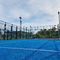 야외 12 밀리미터 개관적 파델 테니스 코트 강철 Q235 10mx20m
